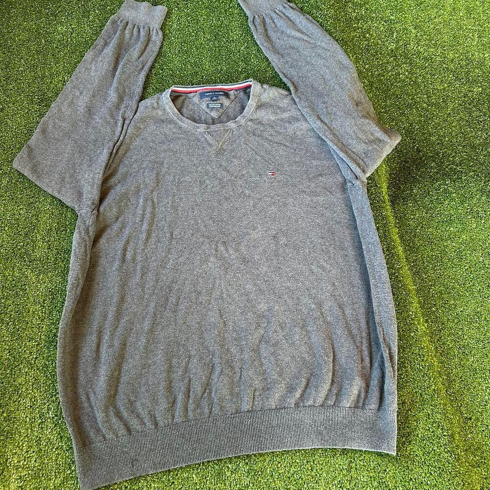 Tommy-hilfiger Men's Grey Jumper